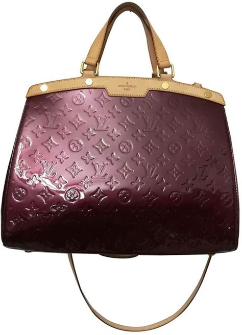 louis vuitton burgundy patent leather bag|louis vuitton genuine leather handbags.